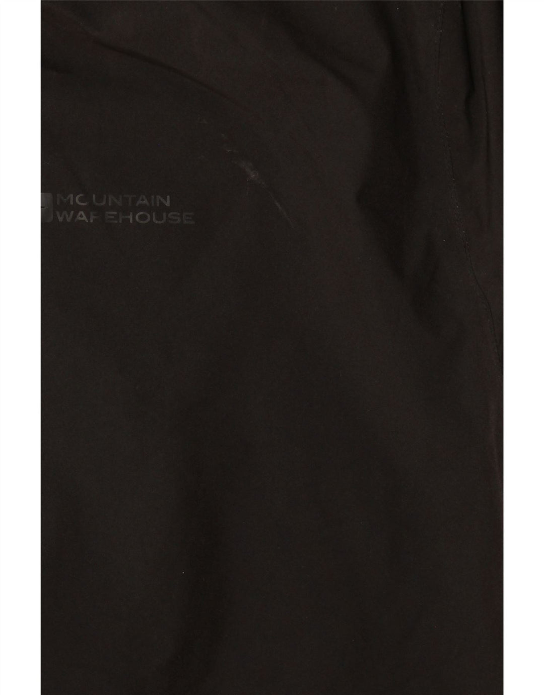 Mountain Warehouse Dame Regnfrakke med hætte UK 28 6XL Sort Polyester