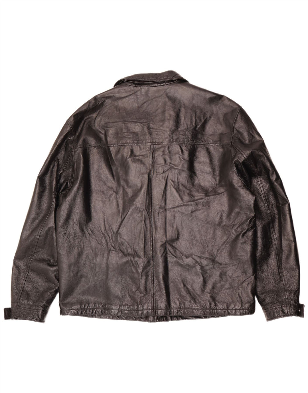 La Pelle Herre Læderjakke IT 58 4XL Sort