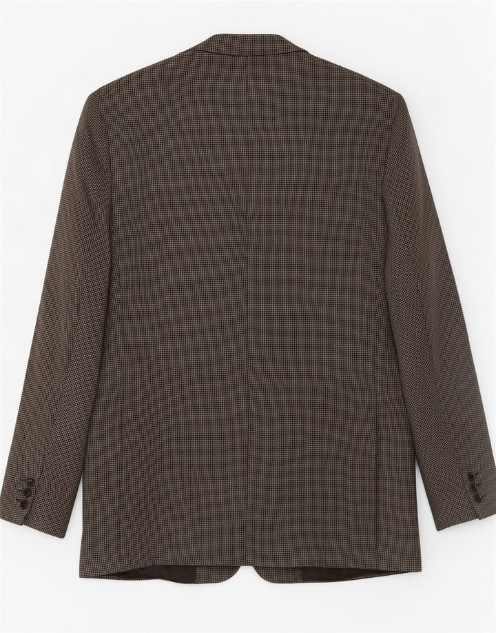 Marks & Spencer Herre St. Michael Blazer Jacket UK 44 XL Sort Plettet