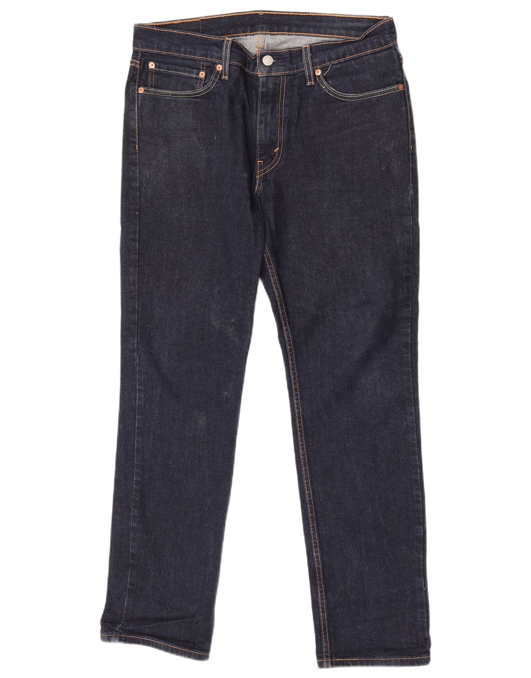 Levi's Herre 511 Slim Jeans W32 L30 Marineblå Bomuld
