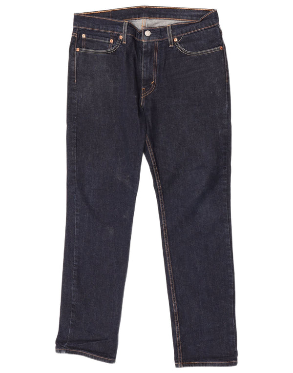 Levi's Herre 511 Slim Jeans W32 L30 Marineblå Bomuld