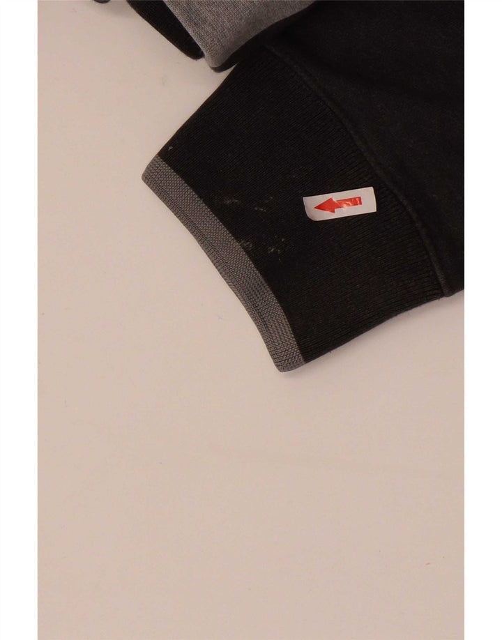 Nike grafisk sweatshirt til mænd, stor sort bomuld