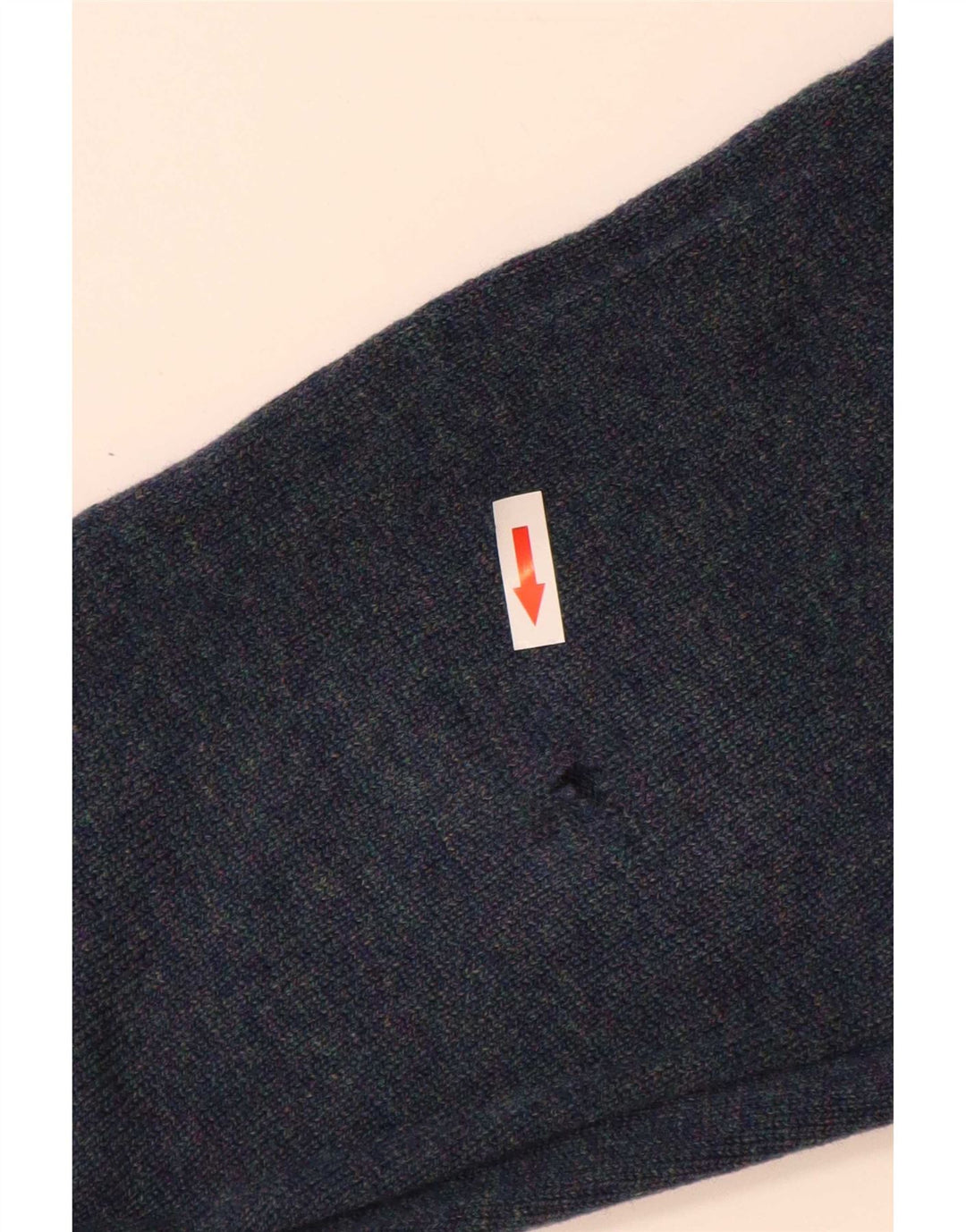 Marks & Spencer Herre sweater med rund hals, mellemblå lammeuld