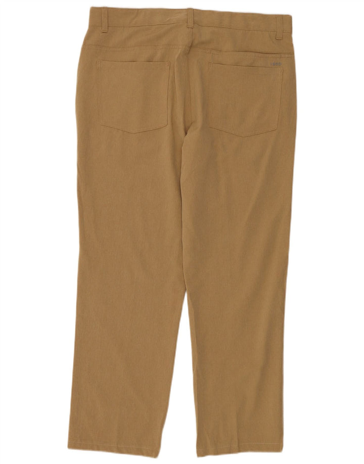 IZOD Straight Casual Bukser til mænd W36 L30 Beige Polyester