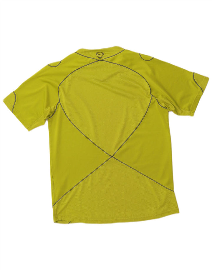 NIKE Mercurial T-shirt top mellemgrøn farveblok polyester