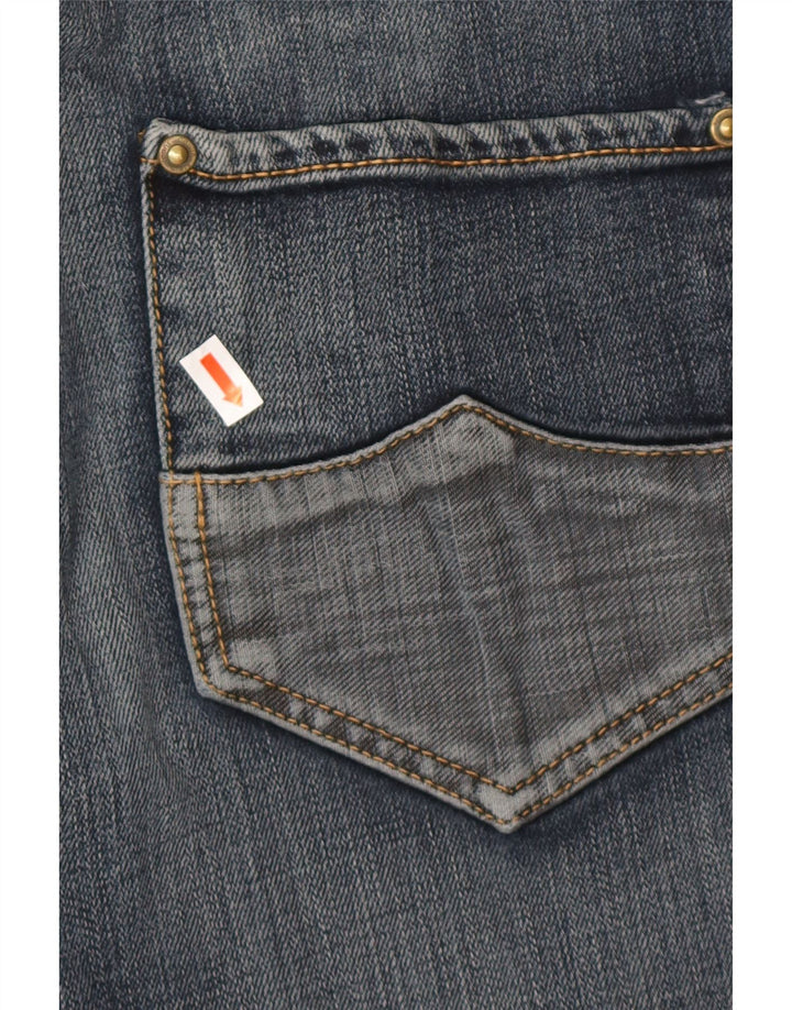 CALVIN KLEIN Lige jeans til kvinder W30 L27 Blå Bomuld