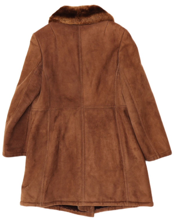 Striwa Dame Shearling Coat IT 42 Medium Brun