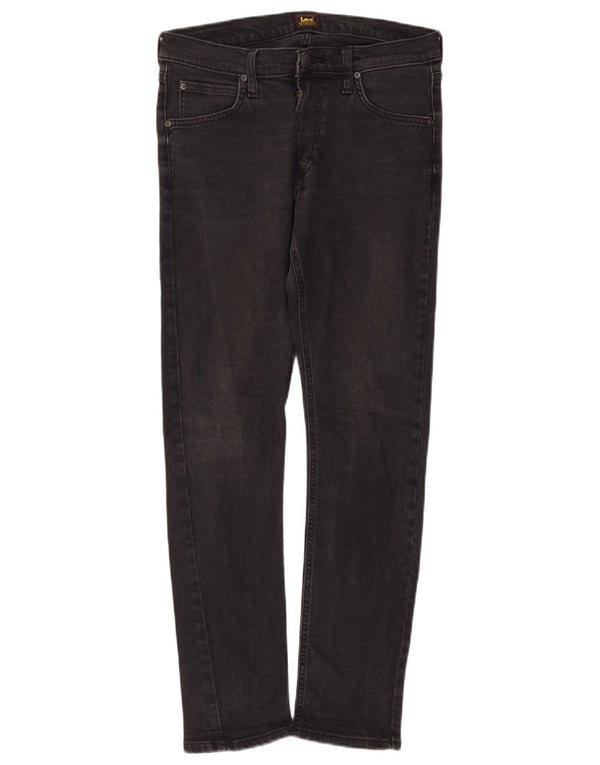 Lee Dame Luke Slim Tapered Jeans W30 L30 Grå Bomuld
