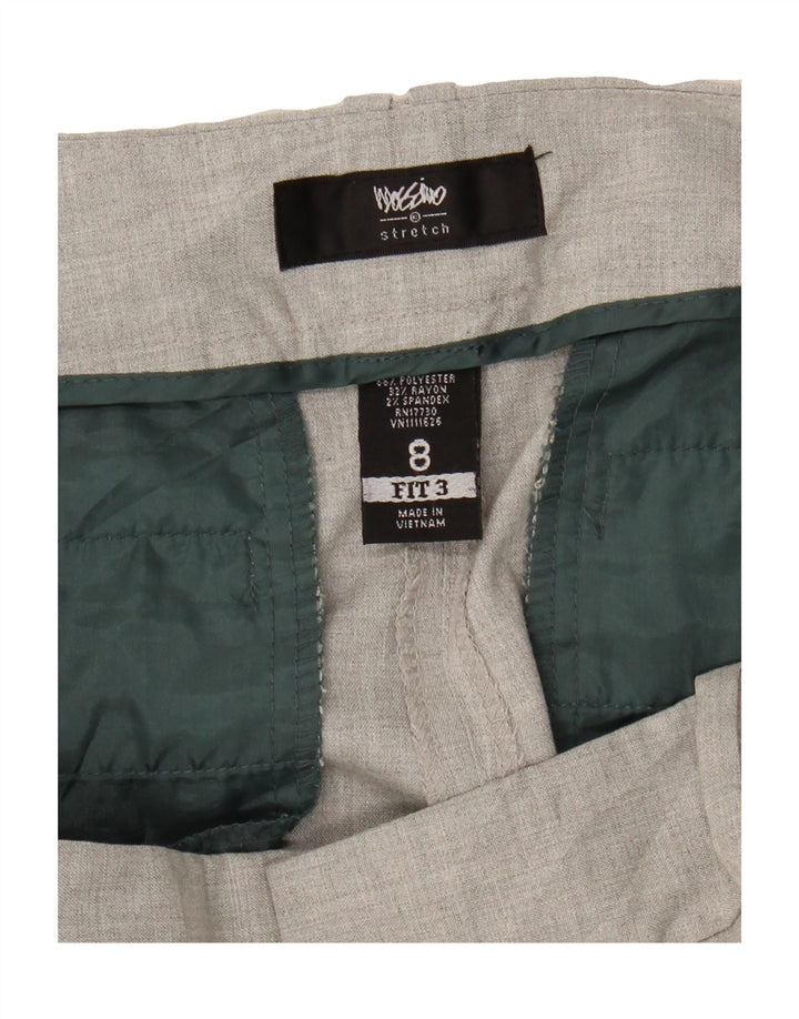 MOSSIMO Womens Bootcut Casual Trousers US 8 Medium W32 L31 Grey Polyester Vintage Mossimo and Second-Hand Mossimo from Messina Hembry 