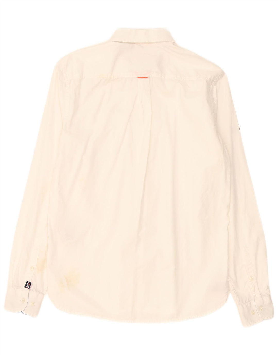 Superdry herreskjorte lille hvid bomuld