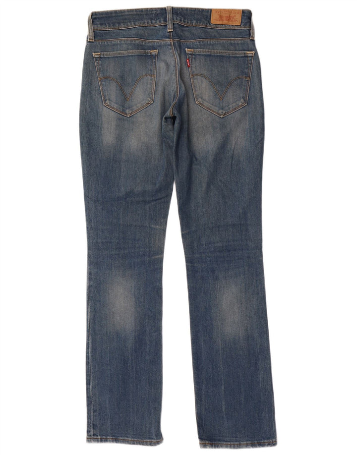 Levi's Dame 470 Straight Jeans W32 L33 Blå Bomuld
