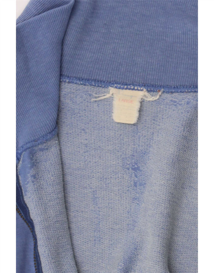 Champion Dame Oversized grafisk træningsdragt Topjakke UK 16 Large Blue