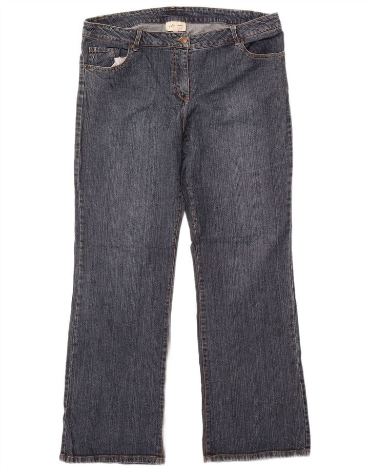 Autograf Dame Straight Jeans UK 18 XL W38 L33 Blå