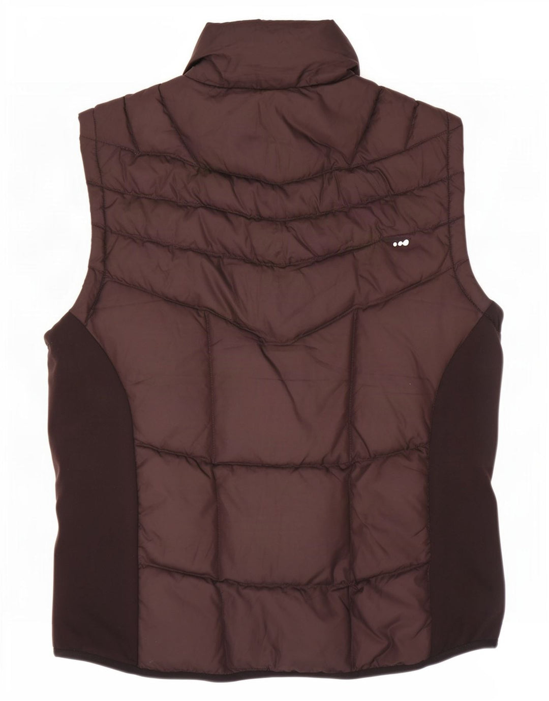Wed Ze Mens Polstret Gilet UK 38 Medium Brown Colourblock Polyamid