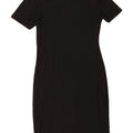 Zara Dame Trafaluc Skede Kjole UK 12 Medium Sort Polyester