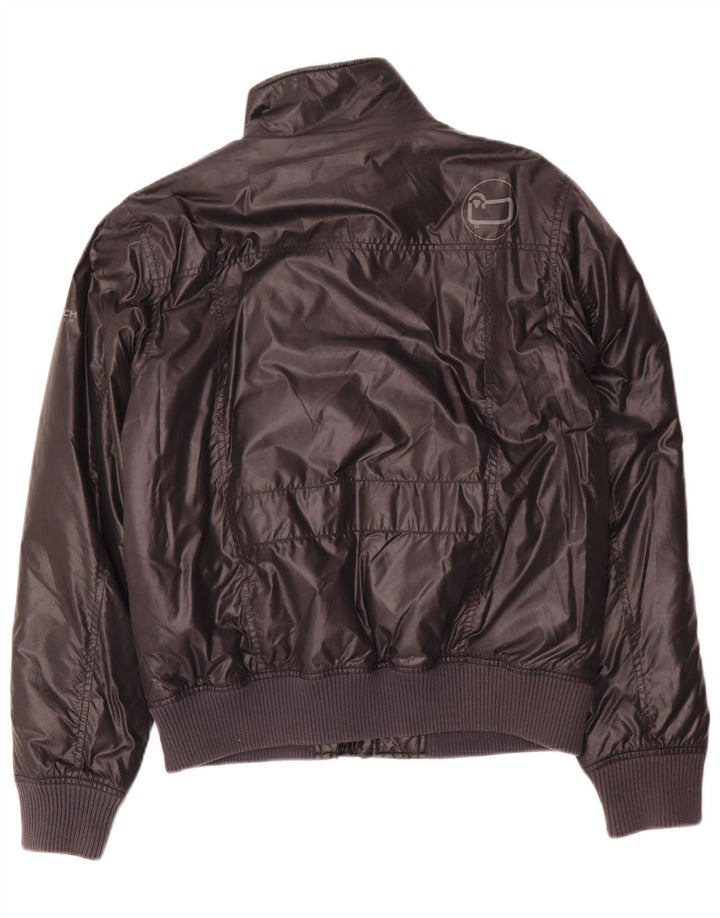 Woolrich Herre Bomber Jacket UK 38 Medium Sort Nylon