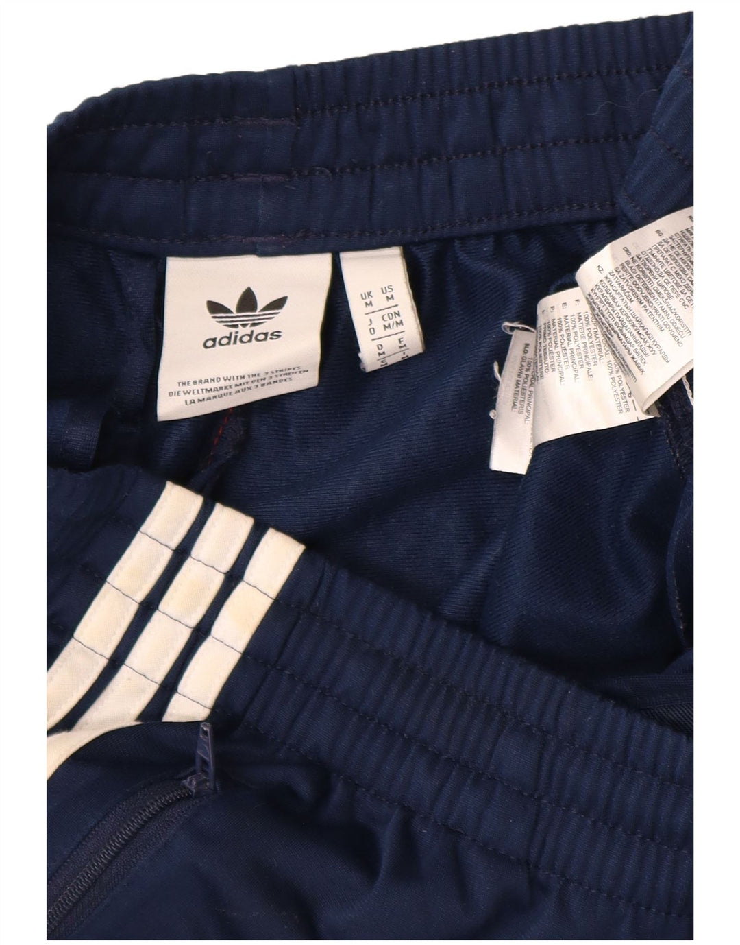 Adidas Herre træningsdragt Bukser UK 14 Medium Navy Blue Polyester