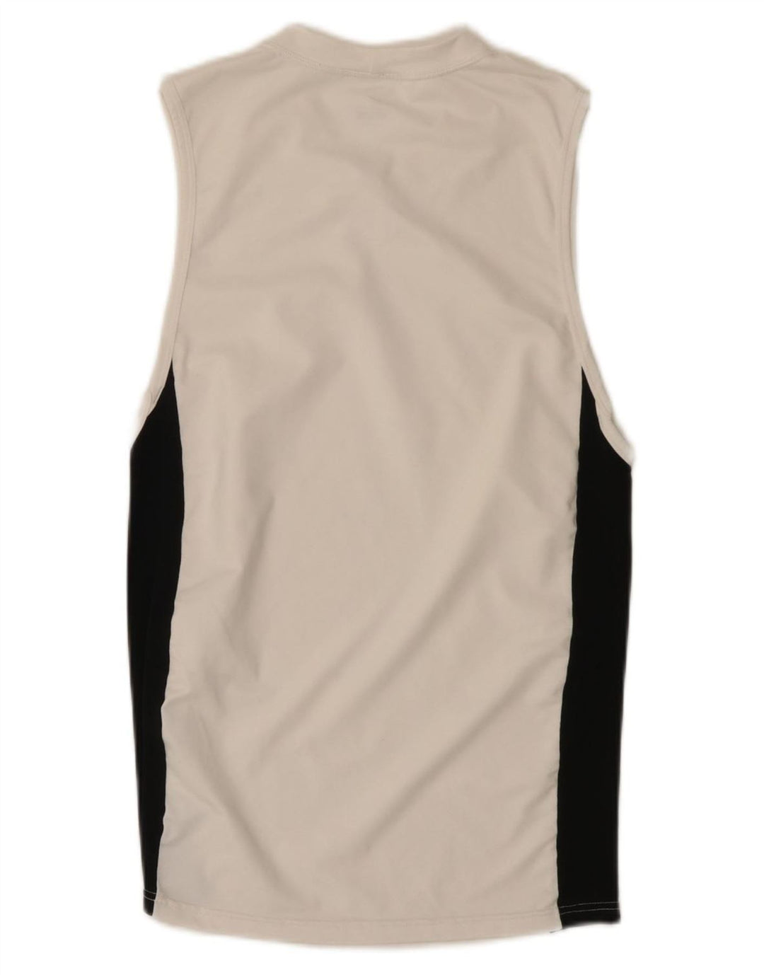 Nike Herre Dri Fit Vest Top Stor Hvid Colourblock Polyester