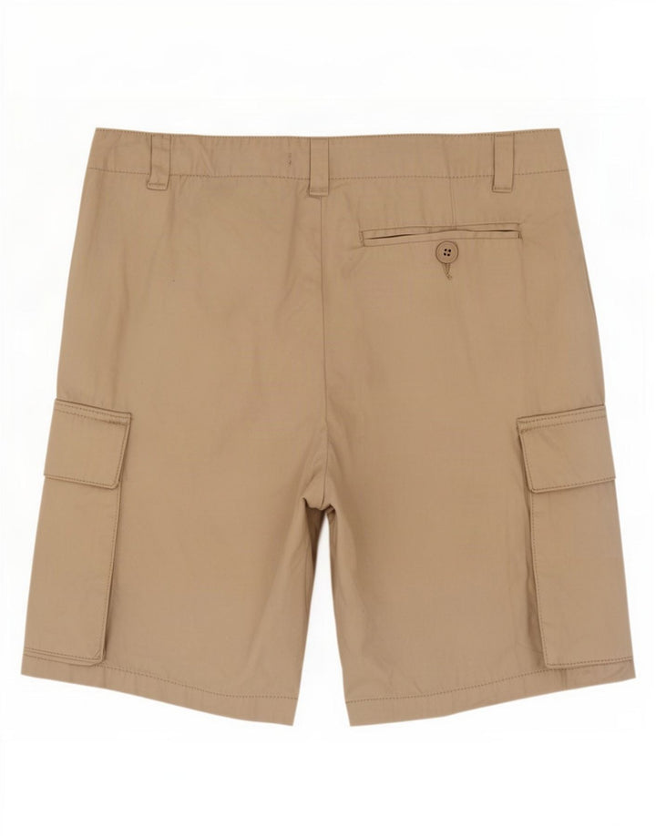 French Connection Herre Cargo Shorts Små W29 Beige Bomuld