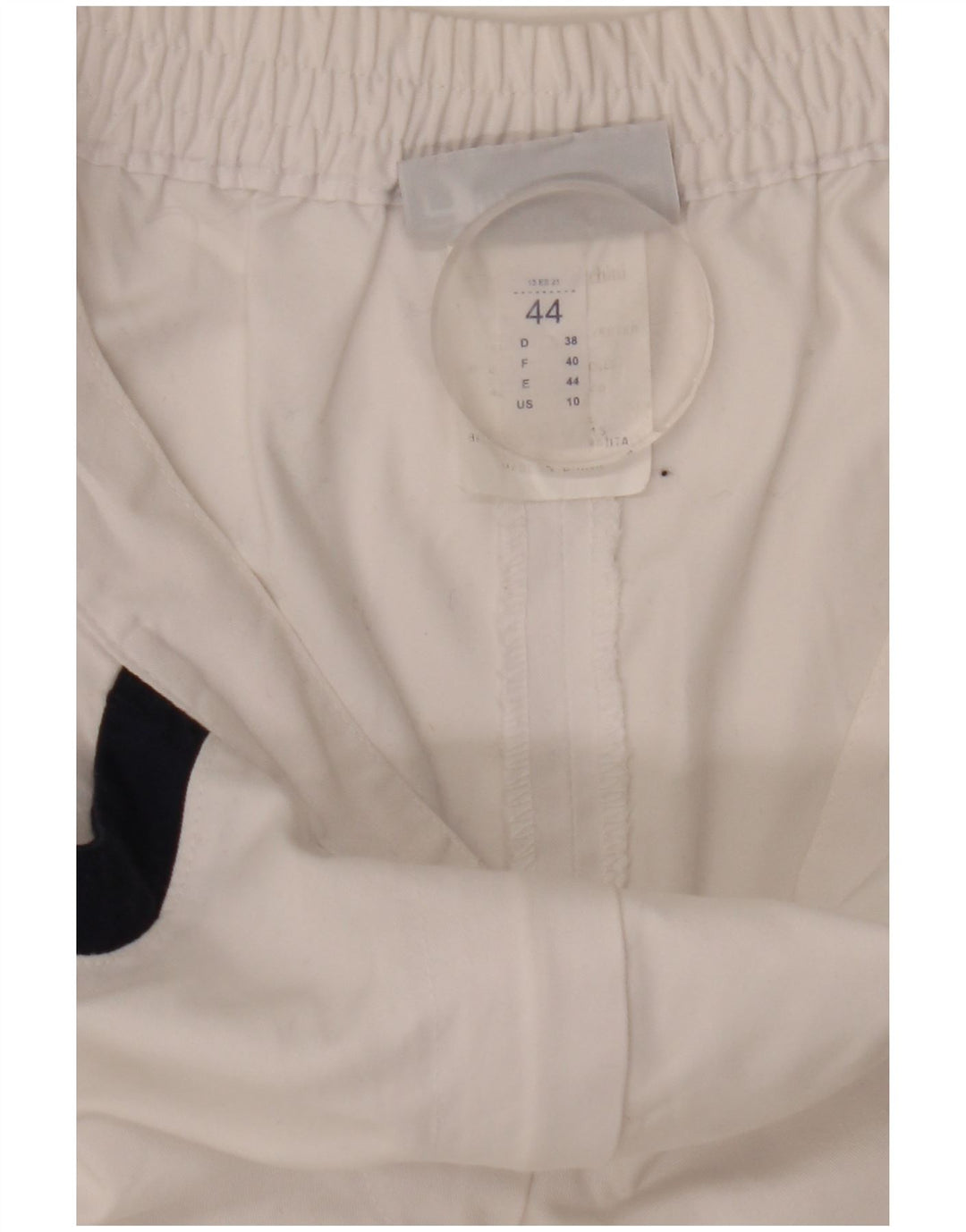 Sergio Tacchini Sportshorts til kvinder EU 40 Medium W27 Hvid Polyester Sports
