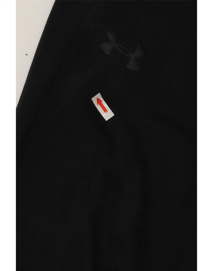 Under Armour Mens Tracksuit Trousers Large Black Polyester