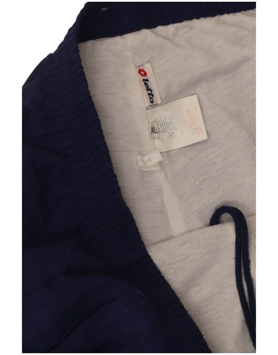 LOTTO Herre træningsdragt Bukser Joggers XL Navy Blue Nylon