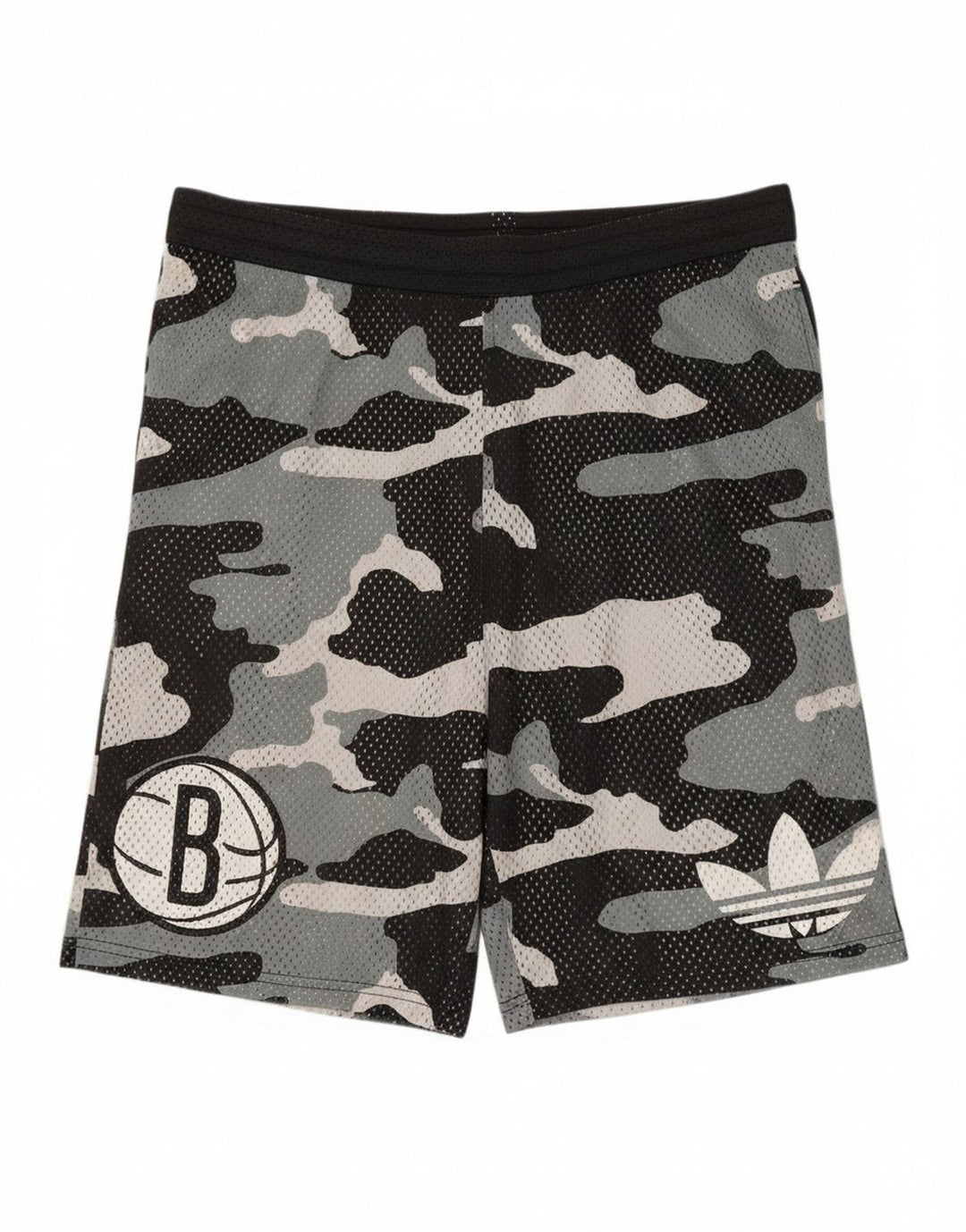 Adidas Herre grafiske sportsshorts Medium Sort Camouflage Polyester