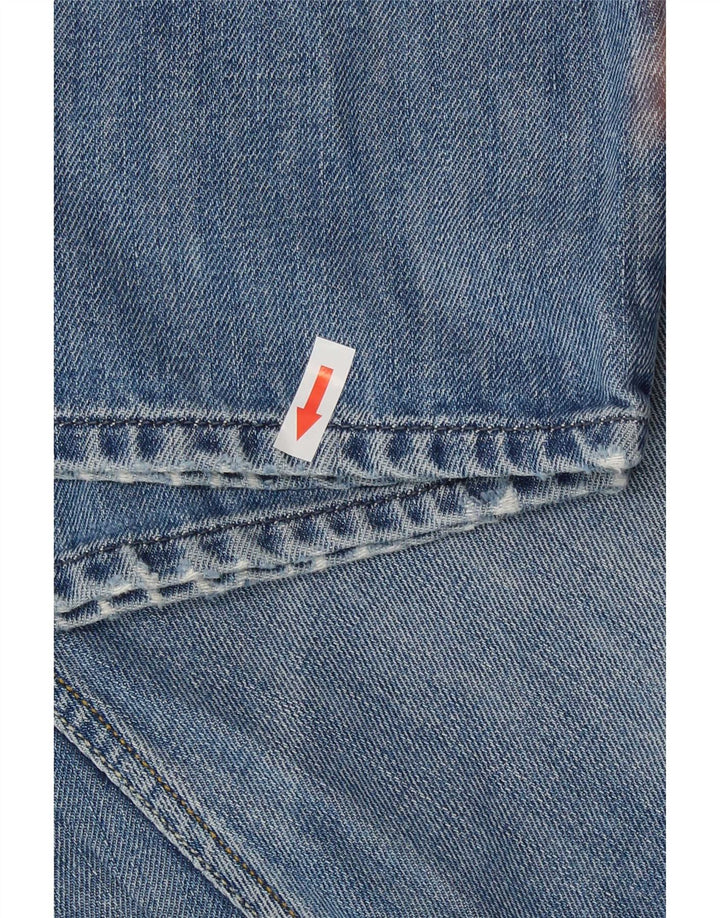 Diesel Herre Larkee Straight Jeans W36 L34 Blå Bomuld
