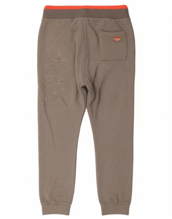 Superdry Slim Fit træningsdragtbukser til kvinder Joggers UK 14 Medium Grey