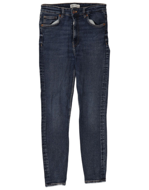 Zara Dame Skinny Jeans EU 38 Small W28 L28 Blå Bomuld