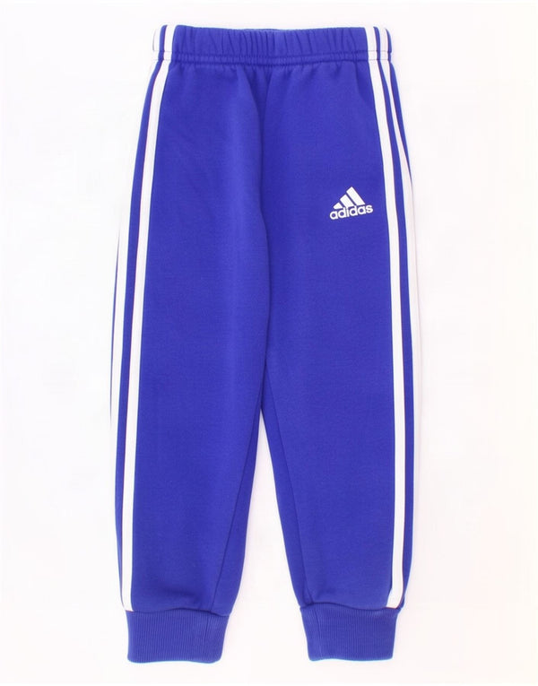 Adidas Baby Boys Joggers træningsdragt bukser 18-24 måneder blå bomuld