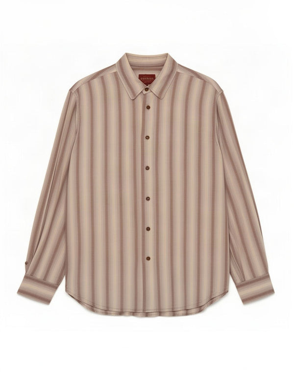 Carrera herreskjorte str. 43/44 XL Flerfarvet stribet bomuld