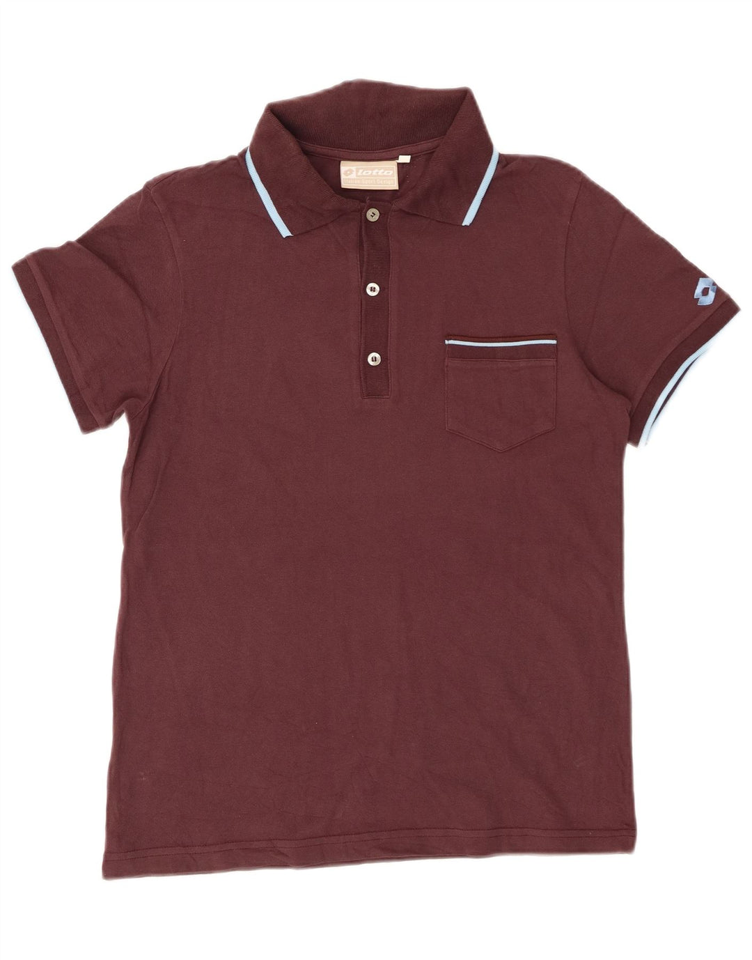 LOTTO Poloskjorte til mænd Medium Burgundy