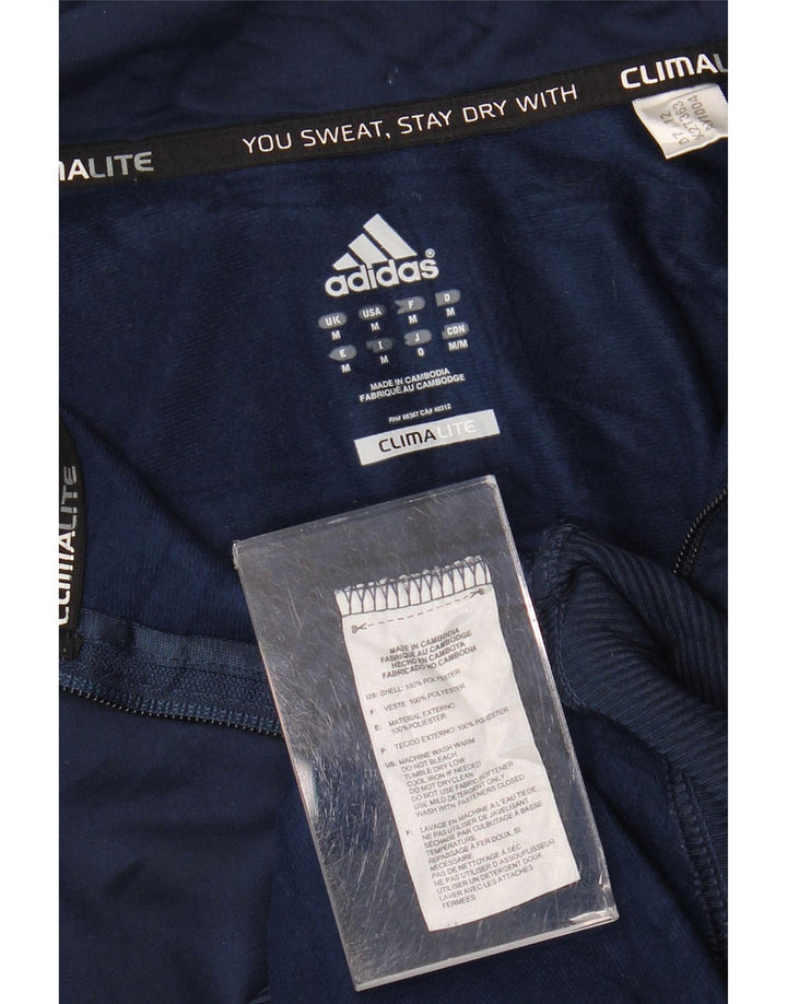 Adidas Herre Climalite træningsdragt Topjakke Medium Navyblå Polyester
