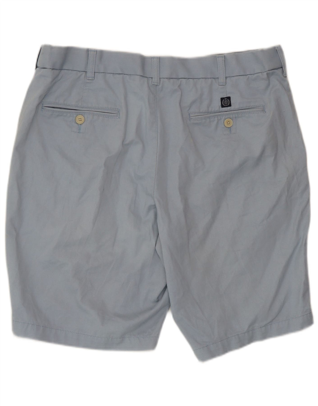 Marks & Spencer Herre Chino Shorts W36 Large Blue Cotton