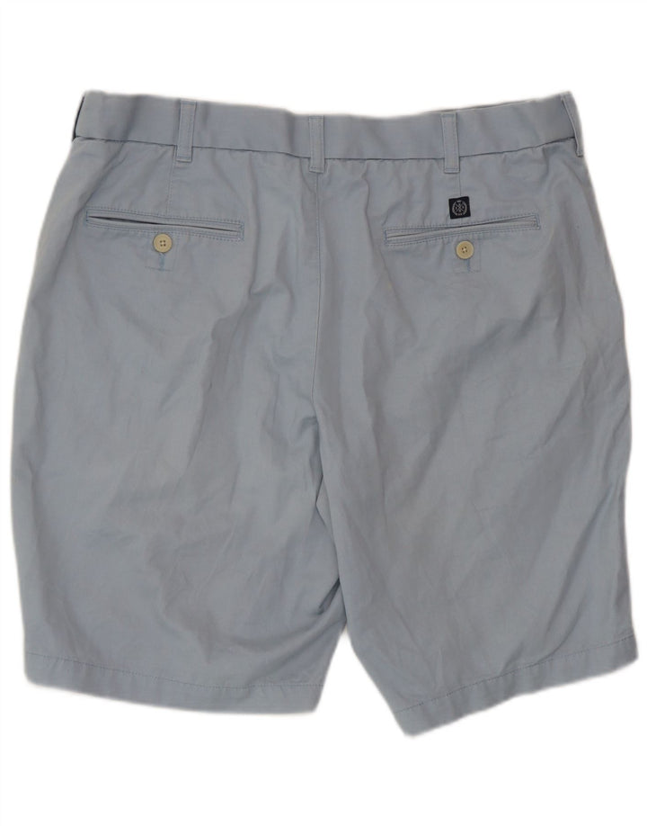 Marks & Spencer Herre Chino Shorts W36 Large Blue Cotton