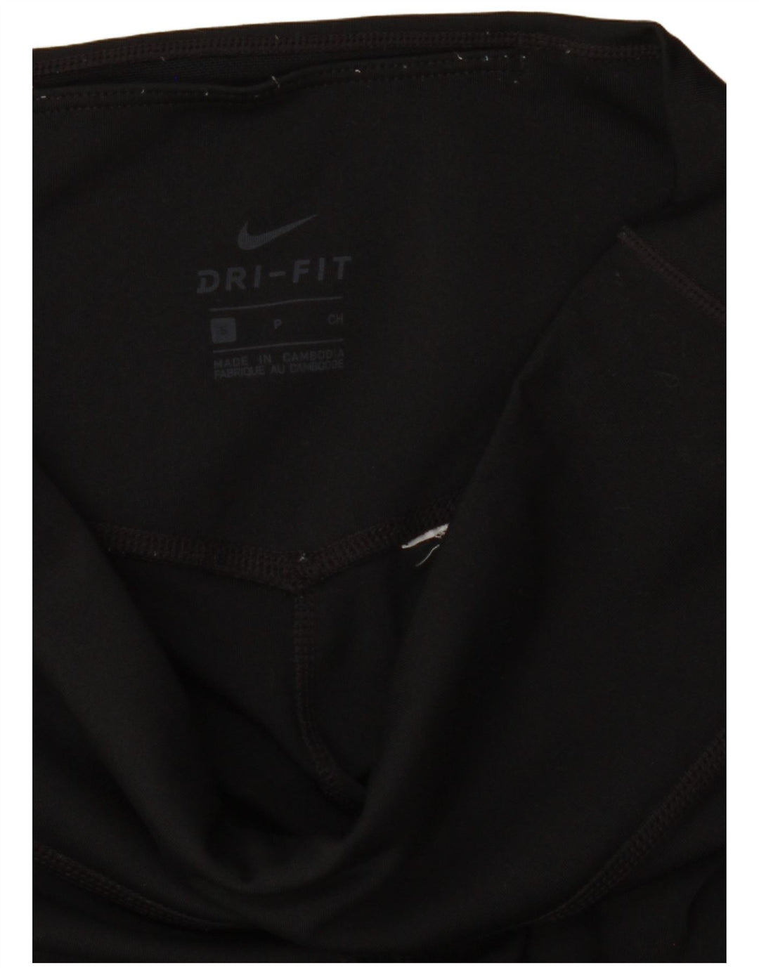 Nike Dame Dri Fit Capri Leggings UK 8 Small Black