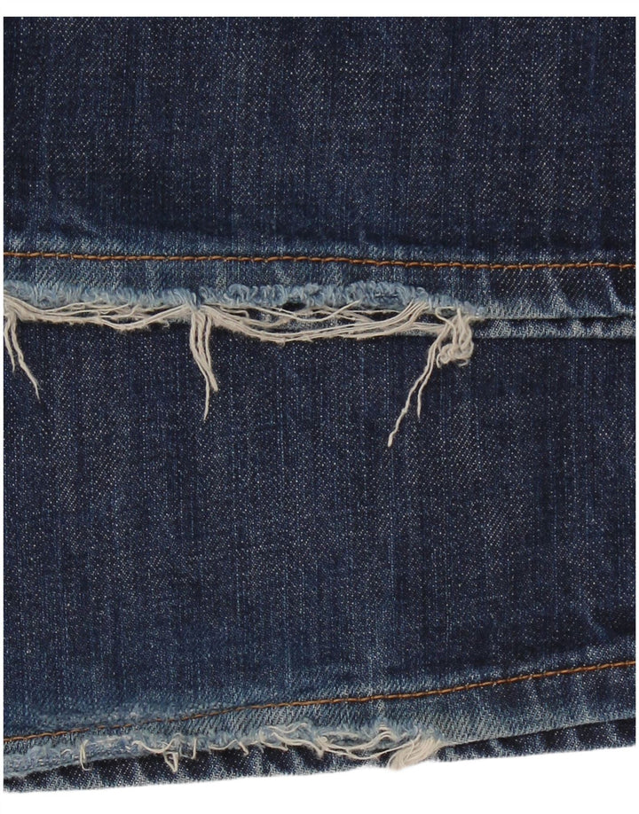 Tommy Hilfiger Herre Bootcut Jeans W36 L32 Marineblå Bomuld