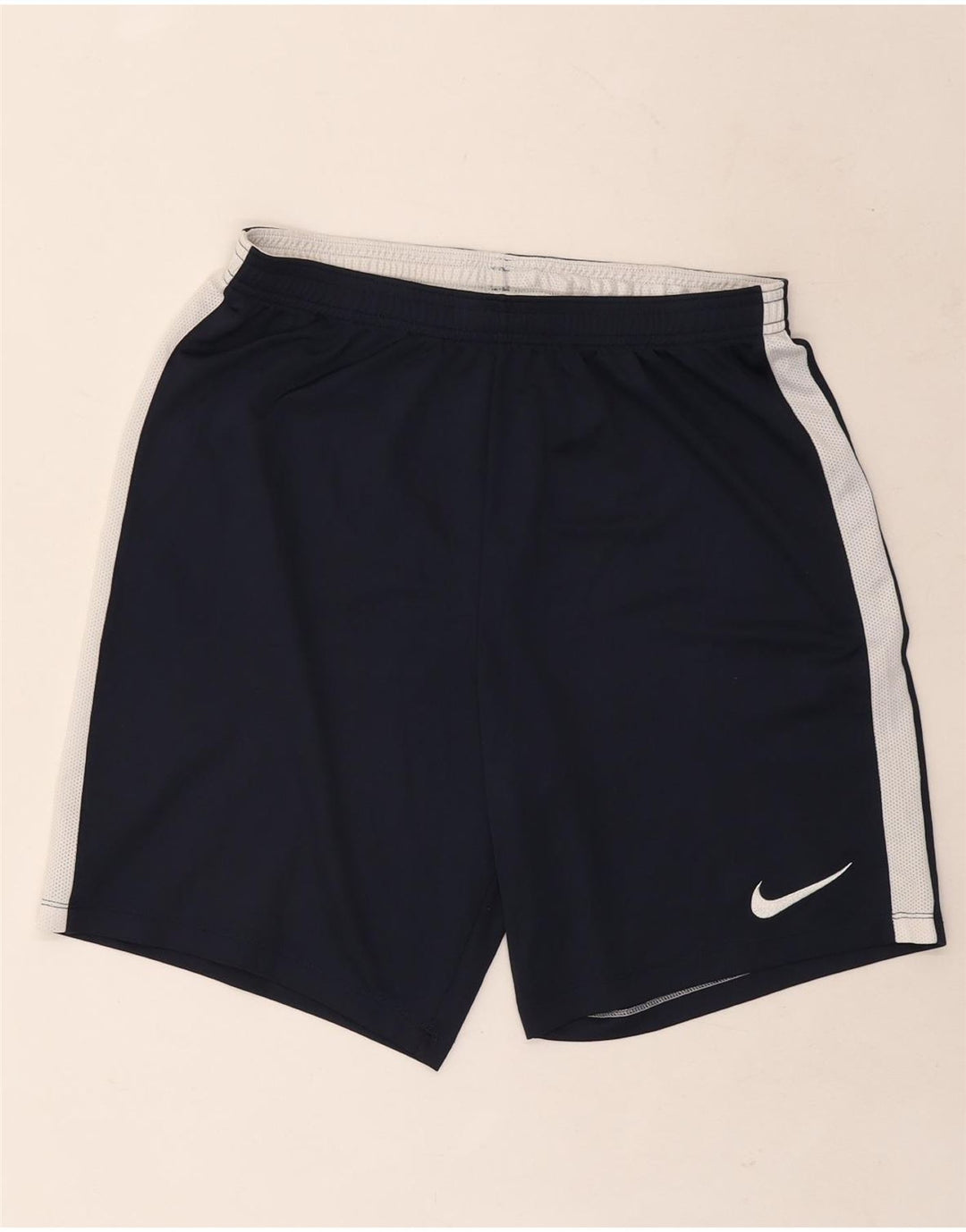 Nike Herre Dri Fit Sportshorts Store Marineblå Colourblock Polyester