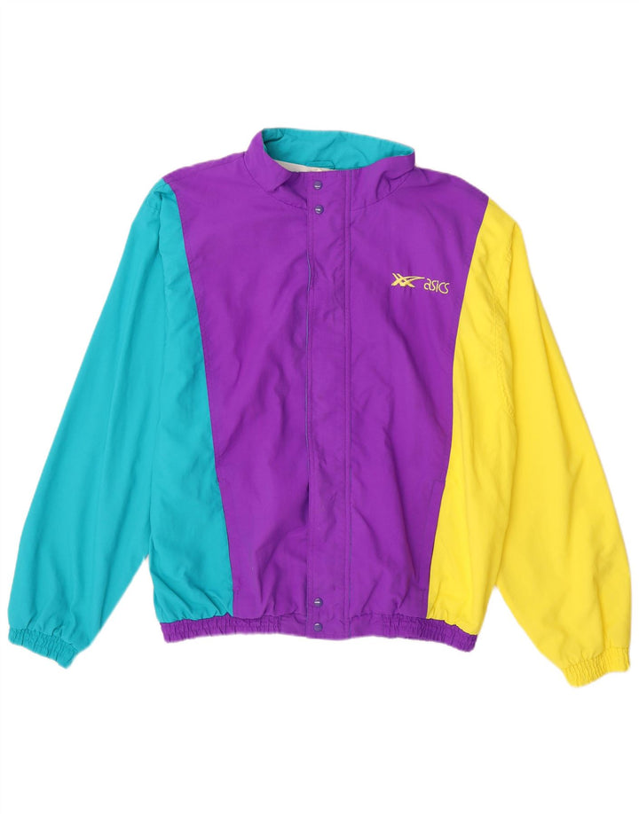 Asics Træningsdragt til mænd Topjakke XL Flerfarvet Colourblock Polyamid