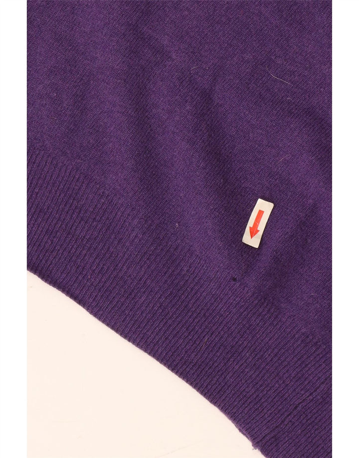 Kappa dame sweater med rund hals DK 14 Medium lilla uld