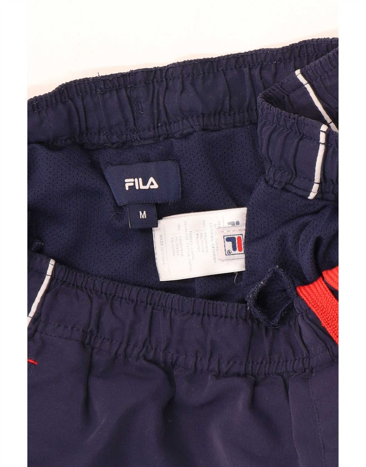 Fila Herre grafiske sportsshorts Medium marineblå polyester