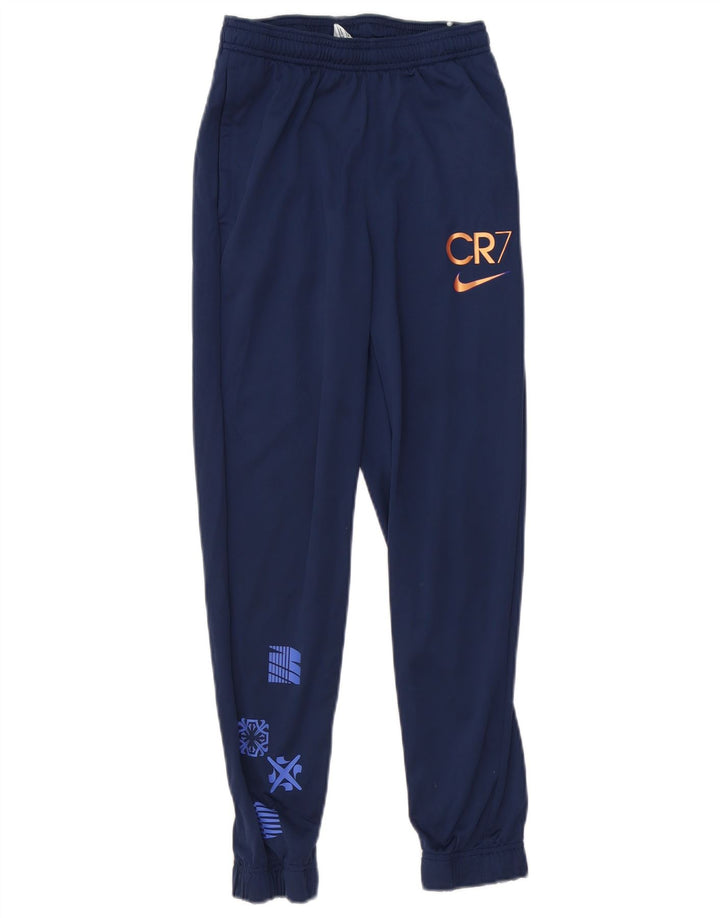 Nike Drenge Træningsdragt Bukser Joggers 12-13 år Large Navy Blue