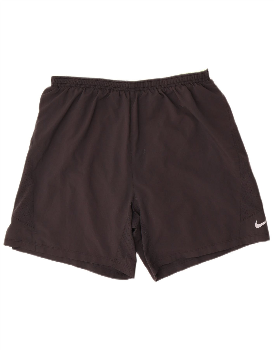 NIKE Mens Dri Fit Sport Shorts Large Black Polyester