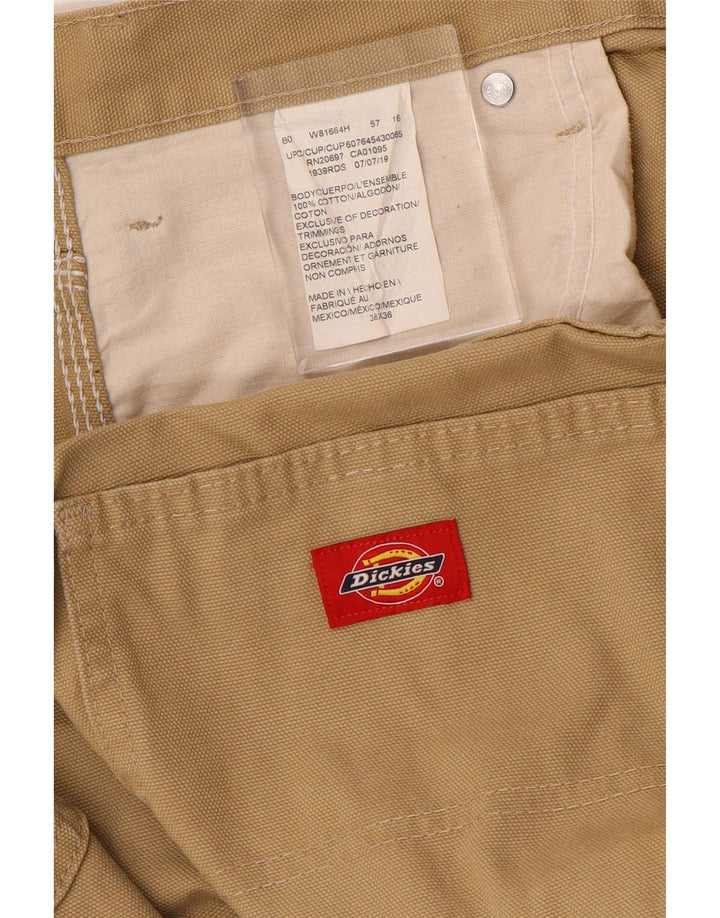 DICKIES Straight Cargo Bukser til mænd W38 L36 Beige Bomuld