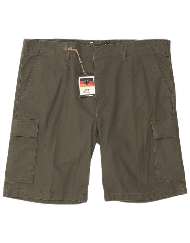 MFH Herre Cargo Shorts 3XL W44 Khaki Bomuld