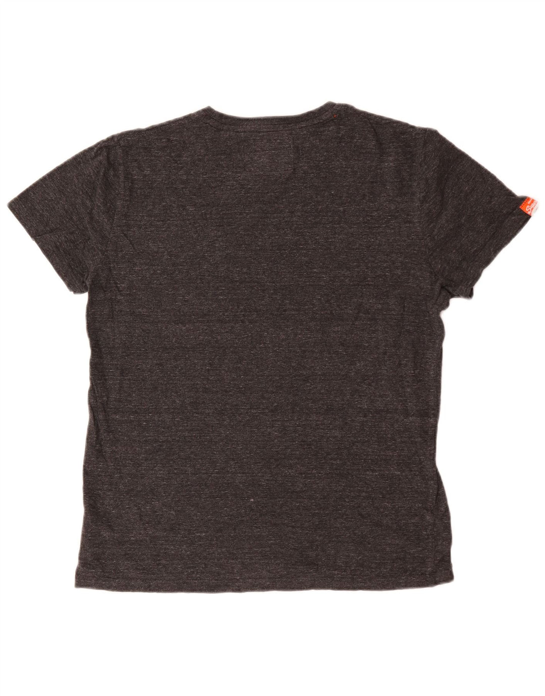 Superdry T-shirt top til mænd, stor grå bomuld