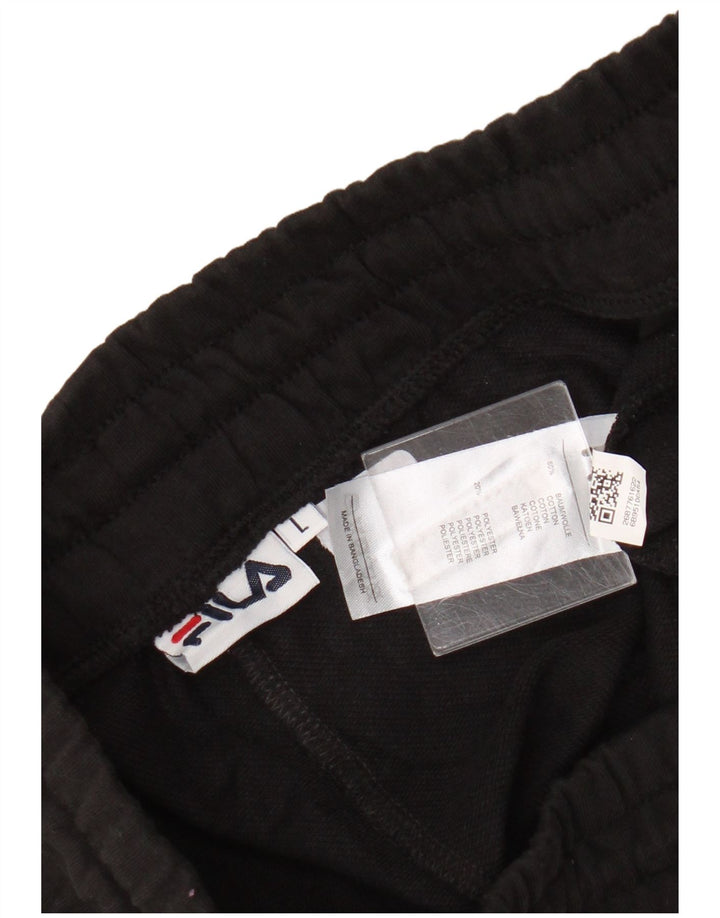 Fila Sportshorts til mænd Large Black Colourblock Bomuld