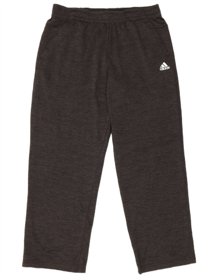 Adidas Træningsdragtsbukser til mænd Large Black Flecked Polyester
