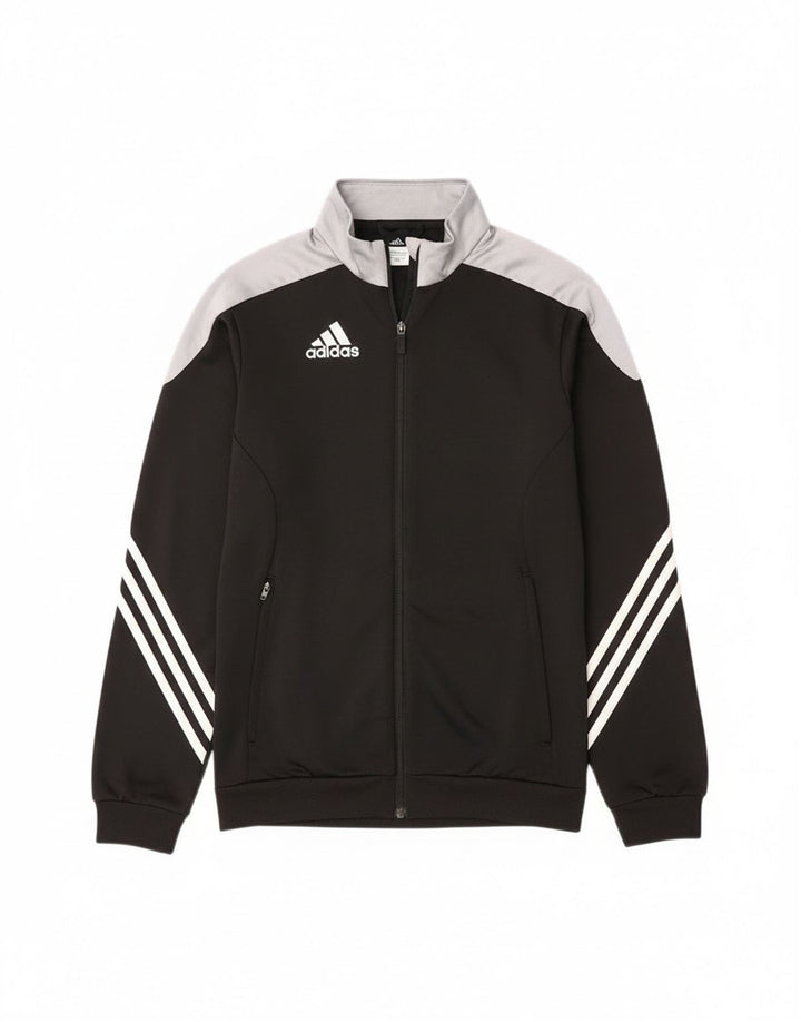Adidas Træningsdragt til mænd Topjakke XS Sort Colourblock Polyester